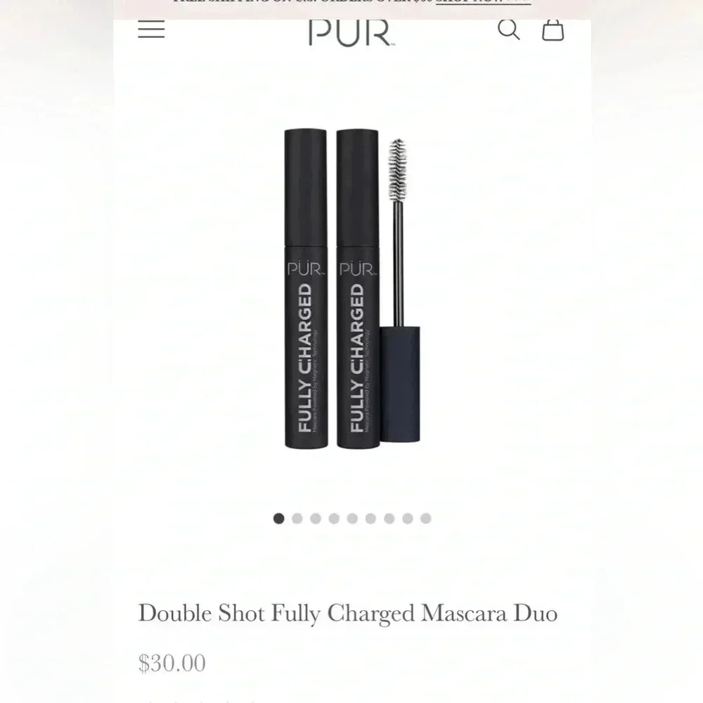 PUR brand double shot‎ mascara NWT
